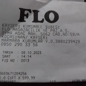 FLO Ayakkabı Kısa Sürede Yırtılan Ayakkabılar