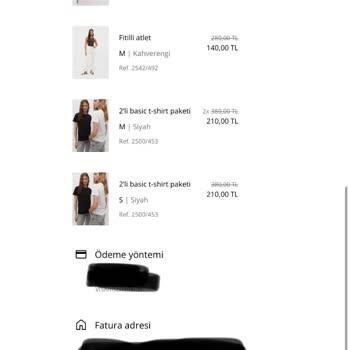 Stradivarius'un Ürün Silip Para İade Etmemesi