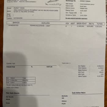 Brandroom'un Gönderdiği Yanlış Beden