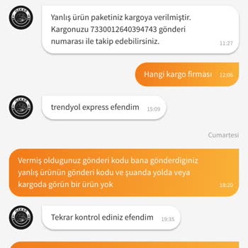Özkaş Garage Trendyol Özkaş Mağazasının Ürün Tedariği Olmadığı Halde Oyalaması