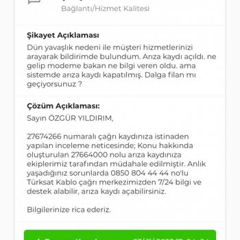 TÜRKSAT Kablo Net Hız Problemi Ve Ekibin Çözüme Kavuşturamaması