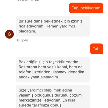 Migros Yemek De Verilen Sipariş Teslim Edilmeden Edildi Konumu
