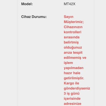 TCL MT42X Çocuk Akıllı Saatinin Sim Kart Hatasını KVK Servisi Çözemedi