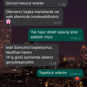 Lensimo İade Sürecinin Gerçekleşmemesi