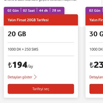 Vodafone Müşterinin Seçtiği Tarifeyi Kendi Kafasına Göre Değiştiriyor