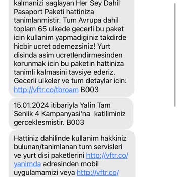 Vodafone Müşterinin Seçtiği Tarifeyi Kendi Kafasına Göre Değiştiriyor