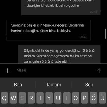 Zara Yanlış Ürün Teslimi Ve İade Sorunu
