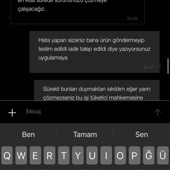 Zara Yanlış Ürün Teslimi Ve İade Sorunu