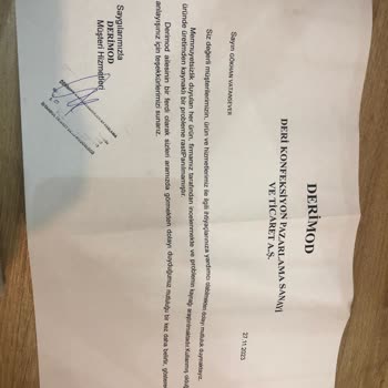 Derimod Ayakkabısının İç Tabanlığı Parçalandı