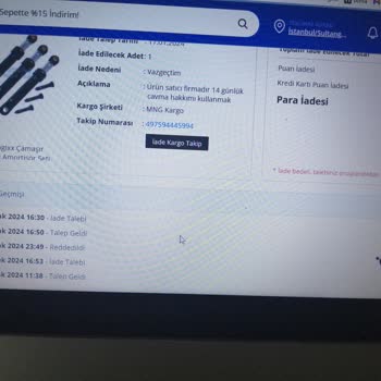 Online-yedekparca.com N11 Online Yedek Parça Mağduriyeti