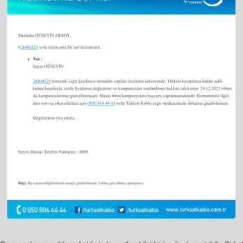 Kablo Net Türksat Kablo Yenileme Karmaşası