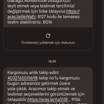 Aras Kargo Kargo Teslimatı Ve İade Süreci Sorunları