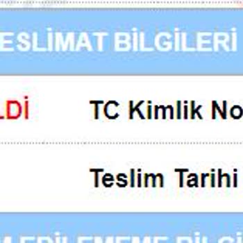 Aras Kargo Teslim Edildi Yalanı