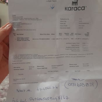 Emsan Mutfak Karaca'dan Para İadesi Alamadık