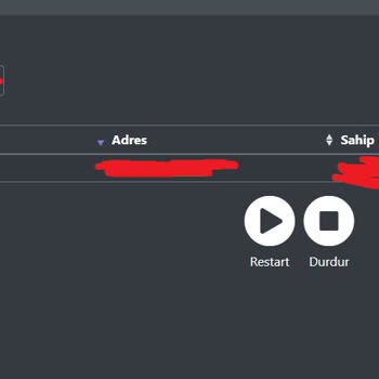 Hanibu MTA Sunucu Satın Aldım Ama Sunucum Çalışmıyor