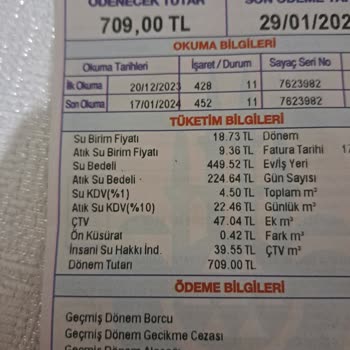 İSKİ Atık Su Bedeli