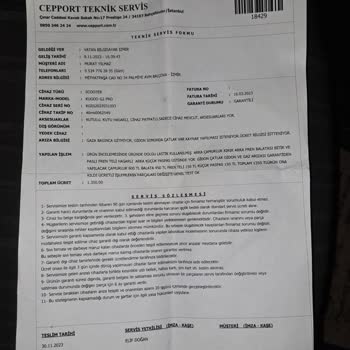 Xiaomi Kugoo G2 Pro 4 Kere Servise Gitmesine Rağmen Çalışmıyor