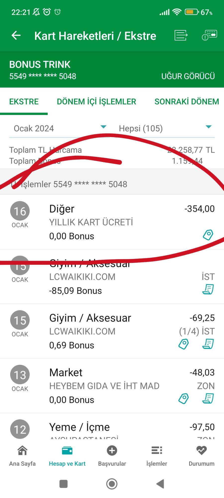 Garanti Bankası Kredi Kartı Yıllık Aidatı Alıyor Şikayetvar