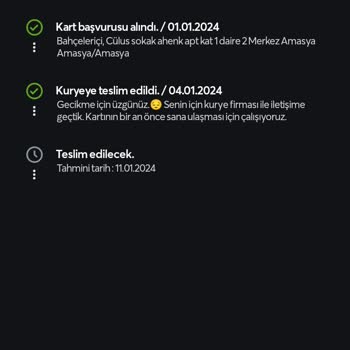 Jetlogi Firması Papara Kartımı Getirmiyor.