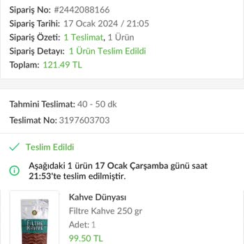 Trendyol Siparişimi Teslim Edildi Gösterip Getirmedi