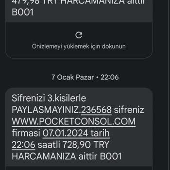 Pocketconsol.com İade Etmek İstiyorum, Siteye Ulaşamıyorum