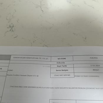 Dreame Kötü Mal Kötü Servis