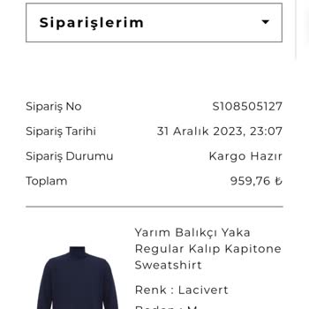 Süvari Markasından Geciken Sipariş Hayal Kırıklığı