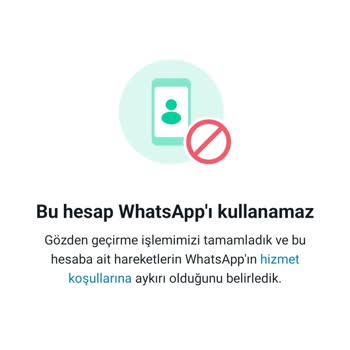 WhatsApp Hesabım Aniden Yasaklandı, Acil Çözüm Bekliyorum!