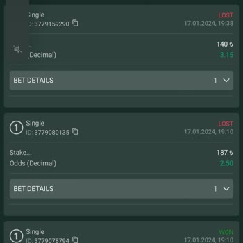 Şut Bet Sebepsiz Yere Hesabı Sıfırlama