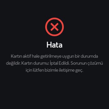 Papara Kartımı Tanımlayamıyorum