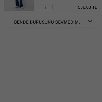 Pull & Bear İade Talebi