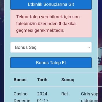 Bet10bet Deneme Bonusu Haksız Talep Reddi