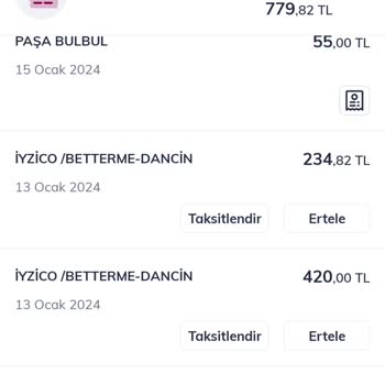 Betterme Kartımdan Para Çekilmiş