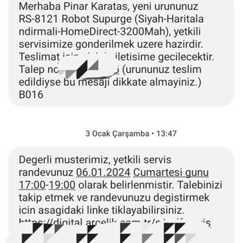 Beko RS Ürün Değişimi Batarya Sagligi