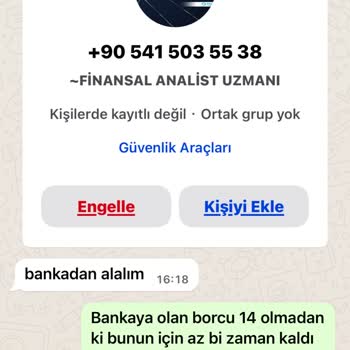 Telegram Global Piyasalarda Yatırım Danışmanlığı İddiaları Hakkında Şikayet