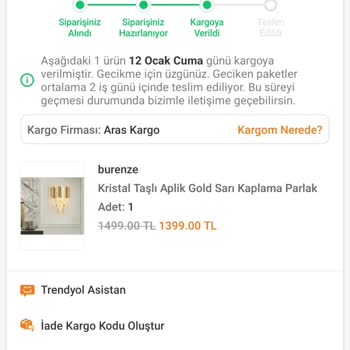 Trendyol Satış Sonrası Mağduriyet Yaşadım