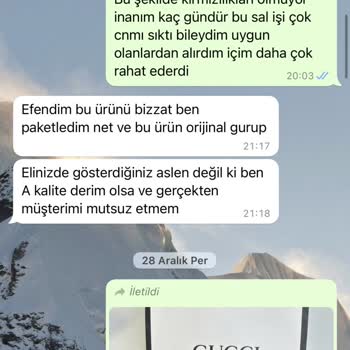 Büşra Dursun Showroomlux Hayal Kırıklığına Uğratan Şal Siparişi