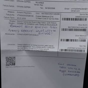 Vatan Bilgisayar, KVK Yetkilisi Ücret İadesi