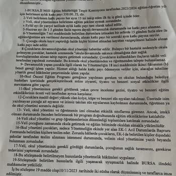 Milli Eğitim Bakanlığı (MEB) Anaokulu Aidat Ücreti