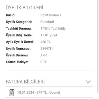 MACfit (İzmir) Macfit İznim Olmadan Kartımdan Para Çekti