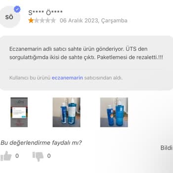 Hepsiburada Sahte Ürün Gönderildi