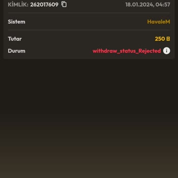 Nisbar Bonusu Çevirmeme Rağmen Kazanç Ödemedi