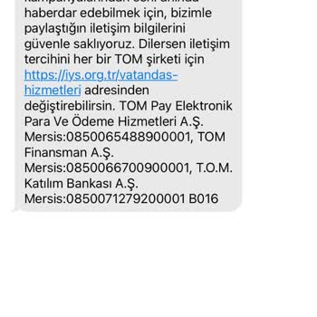 Tom Bank İzinsiz Hesap Açma
