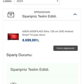 Vatan Bilgisayar Vatan Kırık TV Satıyor Ve Değişim Yapmıyor
