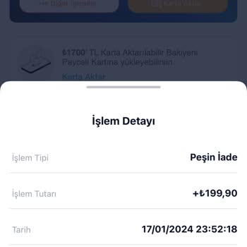 Paycell Gelmeyen Para İadeleri!