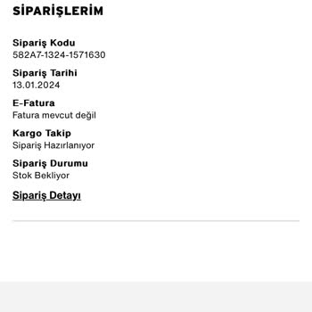 Levi's Online Alışveriş Sorunu