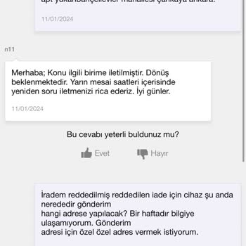 N11 AirPods Pro Refund Rejection