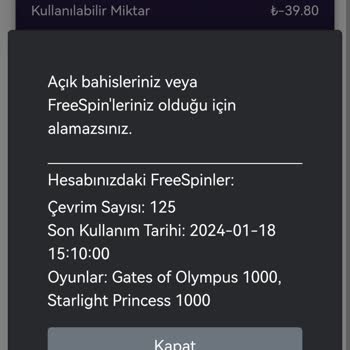 Onwin Bahis Yatırım Bonusu Mağduriyeti