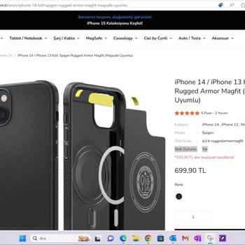 Spigen.com.tr Online Tüketici Yanıltma Eylemi
