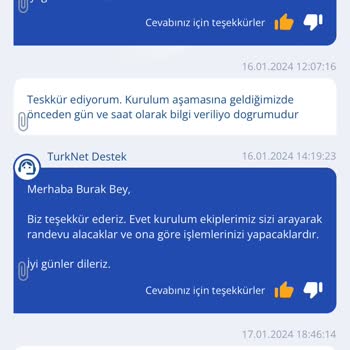 TurkNet Kurulum Ve Modem Yok